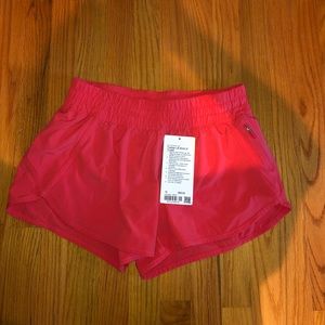 Lululemon Pink Punch shorts